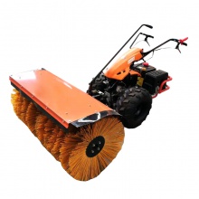 小型手推式多功能扫雪机 汽油清雪铲雪抛雪除雪机 全齿轮扫雪车