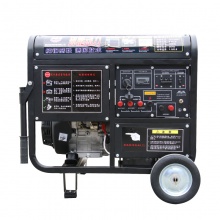 10KW千瓦汽油发电机等功率双电压电启动小型家用发电机 220/380V